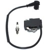 Ignition Coil Module With Spark Plug CMR6H For Stihl MS201