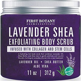 First Botany Exfoliante Corporal - Exfoliante De Sal Natural Y Soufflé Para Cuerpo Y Rostro Que Ayuda A Hidratar La Piel, Combatir El Acné, La Celulitis, Las Cicatrices De Piel Muerta Y Las Arrugas(29