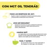 MCT Oil (C8+C10 95%) 490ml trigliceridos de cadena media /