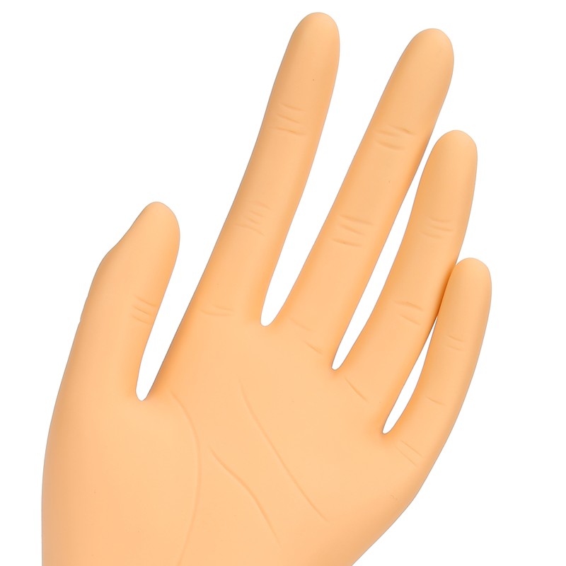 Nail Art Practice Hand Flexible Bendable Mannequin Hand Fake Hand
