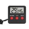 Mini Temperature and Humidity Meter with 2 Probes Digital Hygrometer