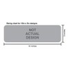 StickerTalk Dont California My Florida Magnet, 10 inches by 3