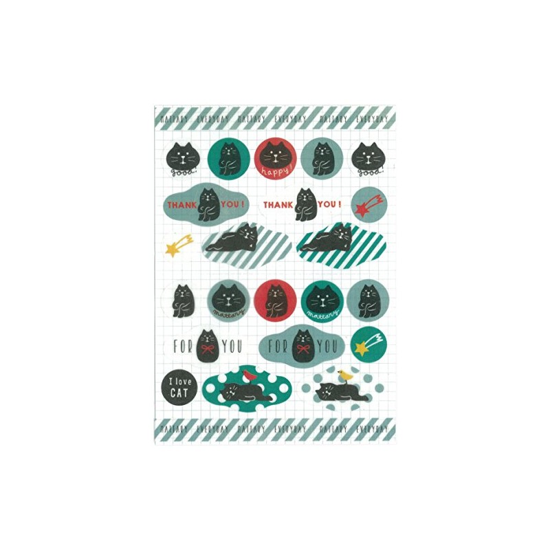 Decole Concombre Masking Sticker CAT