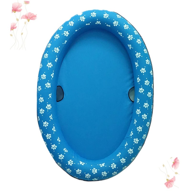 iplusmile Folding Inflatable Pool for Dogs Portable Pet Bath Foldable