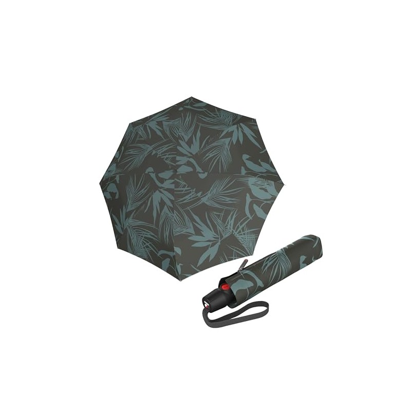 Knirps Brussels T.200 Duomatic Pocket Umbrella Stable and Stormproof, Botany