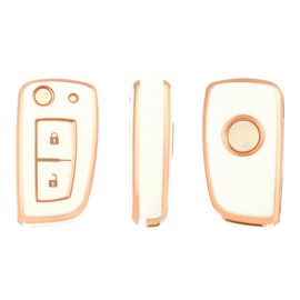 OFFCURVE Key Case Car Key Cover Key Case Protective Cover for Nissan Pulsar Micra Juke Qashqai X-Trail Rogue Murano Maxima Altima Geniss Quest Tiida Pathfinder Kicks