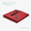 Navaris XXL Electric Plate Warmer - 34 x 30 x