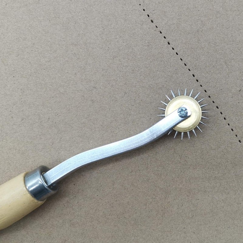 RONYOUNG 4PCS 4mm Sewing tracing Wheel for Sewing Patterns, Pounce