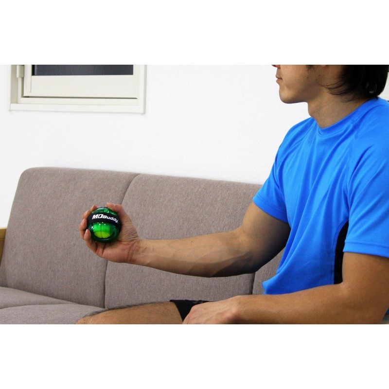 MDBuddy MD1119 手首強化 デジタルカウンター搭載 エクササイズボール