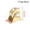 Steel Sliding Door Track Roller Wheel with Mounting Bracket –