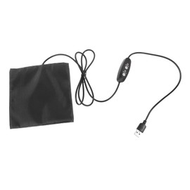 Reptile Heat Pad, Fiber Cloth USB Reptile Heating Pad, Waterproof Heat Mat Heater for Turtle, Hermit Crab, Lizard, Frog, Snake, Spider