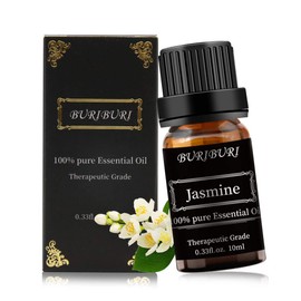 Jasmine Essential Oil Valentine's Day Gift 100% Pure, Undiluted, Natural, Organic Aromatherapy Jasmine Oils 10ML