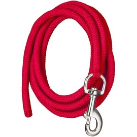 Tough 1 Mini Cord Lead w/Nickle Bolt Snap Red