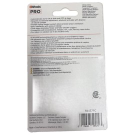 Woods Pro 59424 Dusk-To-Dawn Light Control In White Pack Of 2