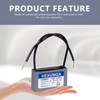 VEXUNGA CBB61 Capacitor 1µF 450V AC Fan Capacitors Air Conditioning