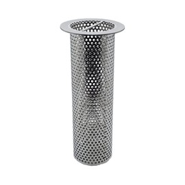 Commercial Flood Drain Strainer (1, 3" Diameter x 8" Tall Cylinder)