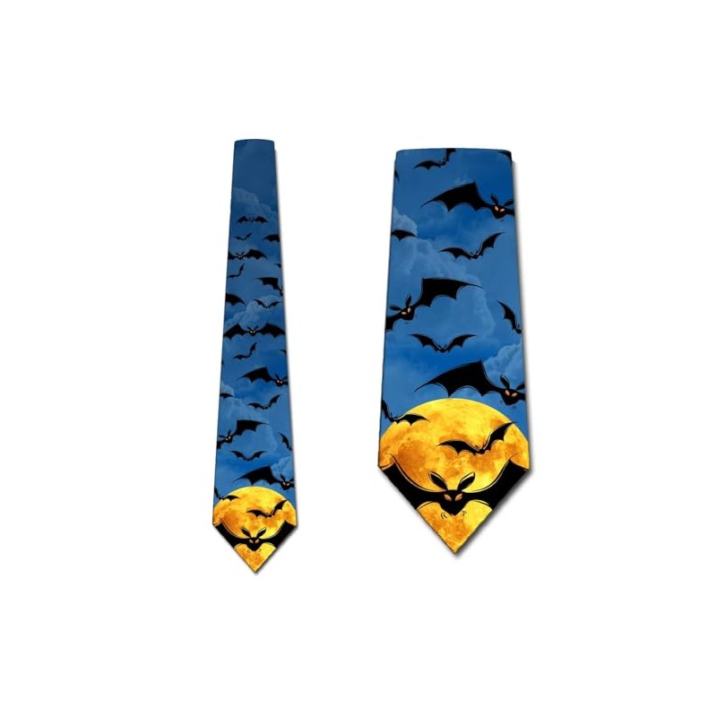 Corbata Flying Bats para hombre de Halloween por Three Rooker