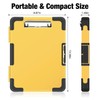 Sooez Toughest Clipboard with Storage, Internal Pen Pouch Included, Letter/