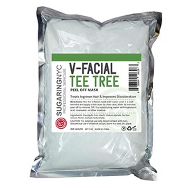 Tea Tree Vajacial Jelly Mask Tea Tree with leafs Wholesale Refil 1kg 1 kilo Refill 2.2 lb