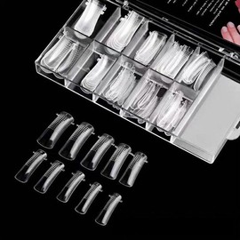 Nail extension dual tip 100 tip nail foam tip nail extension tip / 네일연장 듀얼팁 100팁 네일폼팁 네일연장팁
