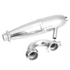 VGEBY RC Double Exhaust Pipe, RC Car Exhaust Pipe Double