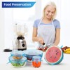 Silicone Stretch Lids, Zero Waste Reusable Silicon Container Lid Covers