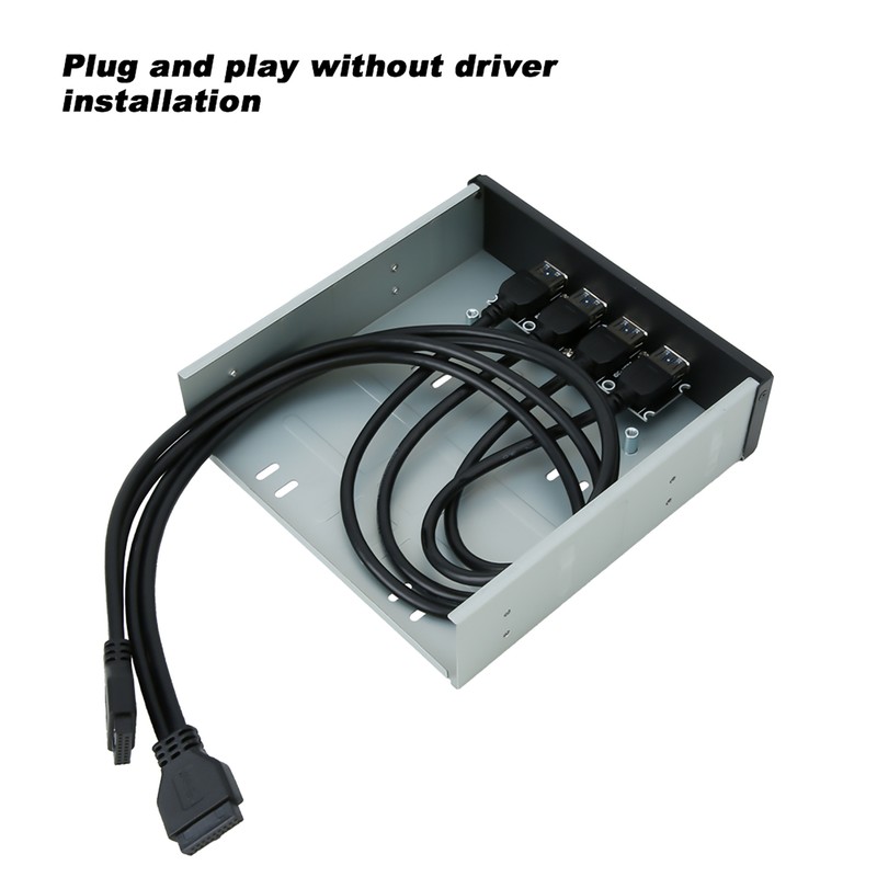 High Speed 20Pin 4-Port USB 3.0 Hub Optical Disk Driver