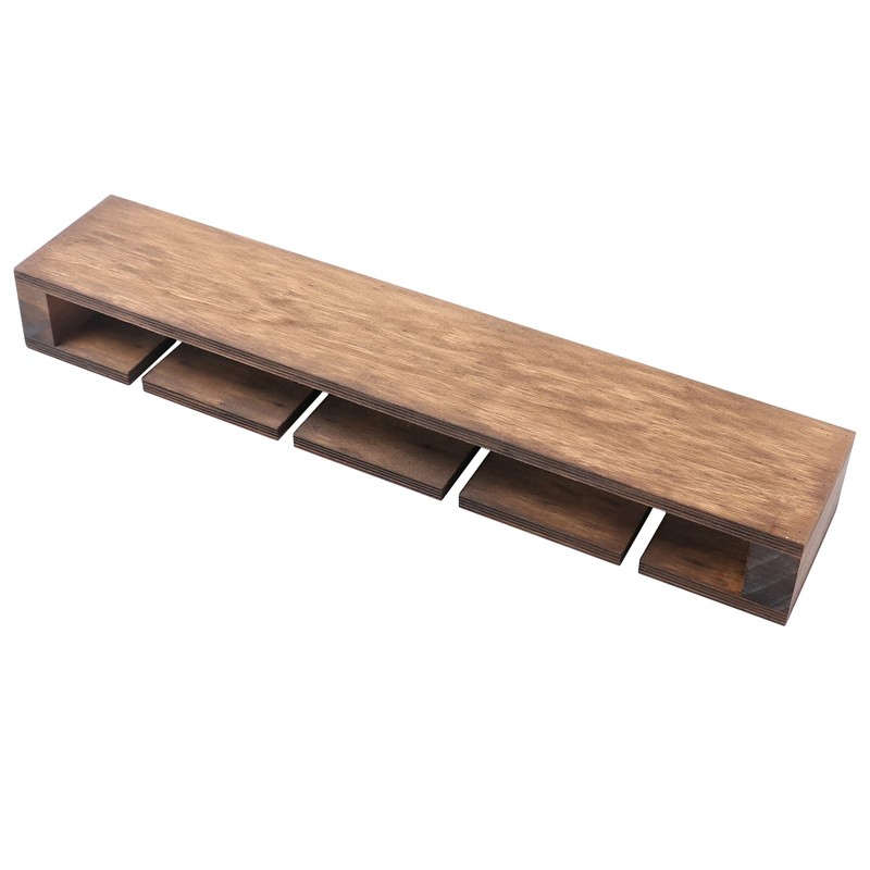 KINMADE Industrial Wine Racks Wall Mounted with Stem Glass Holder,Metal