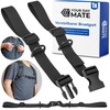 Adjustable Chest Strap for Backpack, 2 Pack, Black for Kids