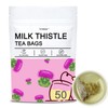 Milk Thistle Tea Bags, 3g x 50 Count - Natural