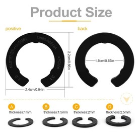 Kit de ajuste de altura para puerta de refrigerador DA99-04158A, 4 piezas mejoradas