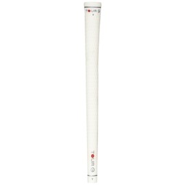 Tour G TG50R-WHB Men's Golf Grip Rubber 50 Rubber 50 Double Handed, White, Backline Included