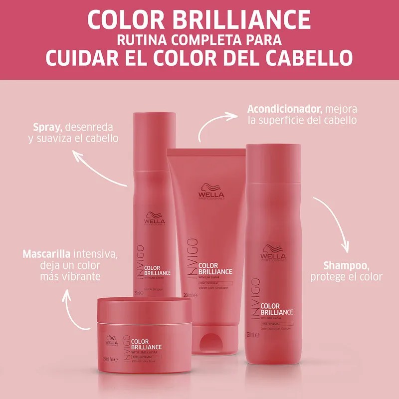 Mascarilla Tratamiento Cabello Teñido Wella Brilliance 150ml