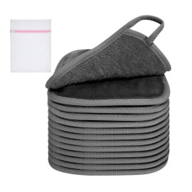 Makeup Remover Cloth, 6 inch x 6 inch Reusable Makeup Remover Towels with Laundr
