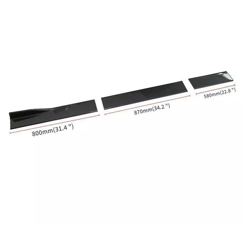 dtangor Fits 15-20 Dodge Charger RT SRT SXT Side Skirts