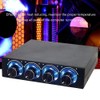 PC Fan Controller, DC 12V 4-Channel Computer Fan Speed and