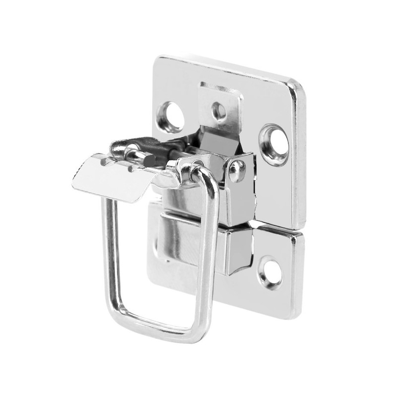 Tnfeeon Pack of 10 Catch Lock, Silver Fastener Toggle Clamp