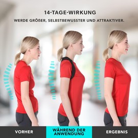 Back Straightener: Effective Posture Correction for Men and Women, Adjustable and Breathable Back Support, Straight Back Straightener for Optimal Posture and Pain Free Days (S-XL)
