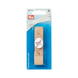 Prym Bra Extender Hooks, Cotton, Flesh, 14 x 6.7 x 0.5 cm