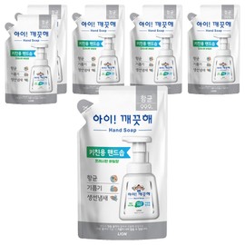 iClean Antibacterial Kitchen Hand Soap Basil Scent Refill, 200ml, 6 Pieces / 아이깨끗해 항균 키친용 핸드솝 바질향 리필, 200ml, 6개
