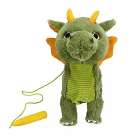 Green Dragon Remote-Controlled Walking & Dancing Plush