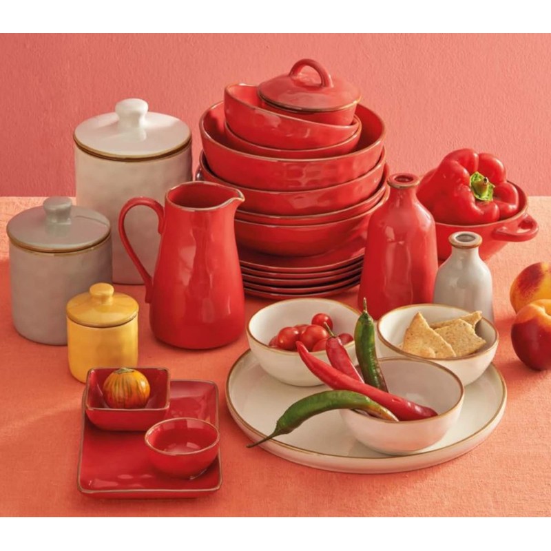 Generic Rectangular Plate, Serving Plate, Large Plate, Stoneware, 27 x