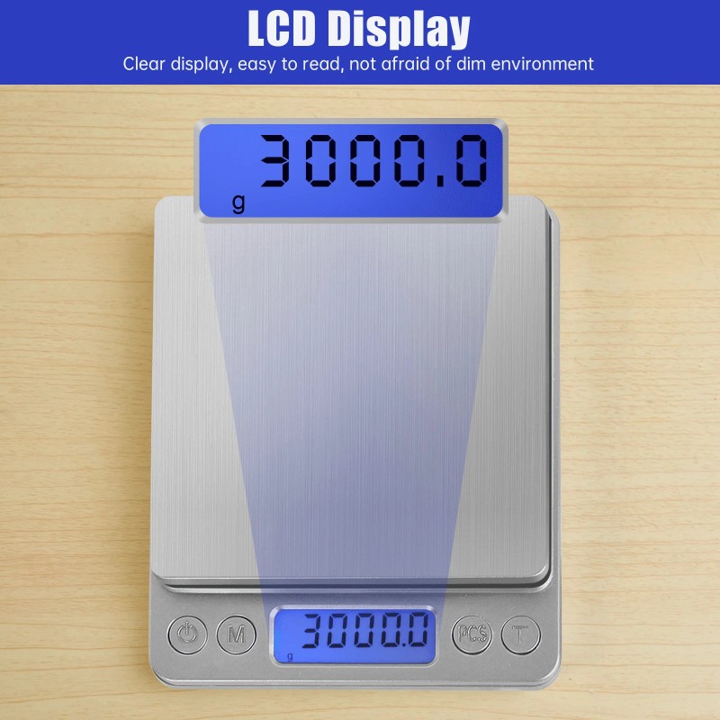 MagicTek 3000g x 0.1g Digital Scale Jewelry Pocket Gram Gold