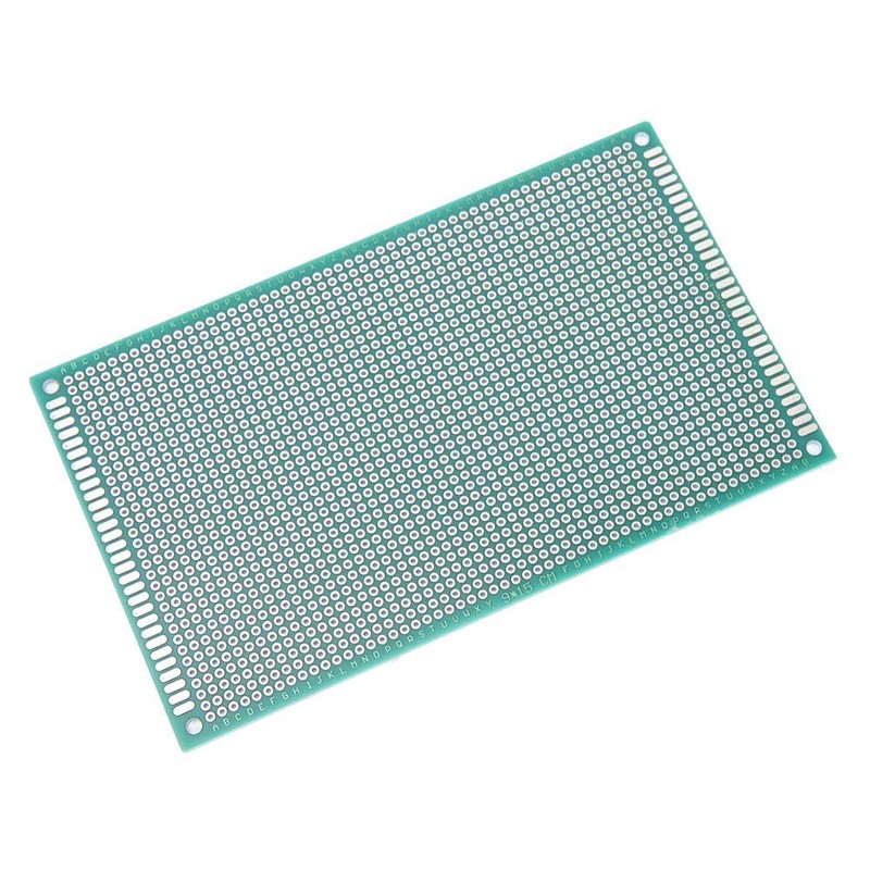 YWBL-WH 10pcs Breadboard 9 × 15 cm PCB Double Sided