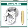 YUXIVCNE 2 PCS 053700 Drive Roll Kit Compatible with Millermatic