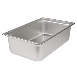 Update International 6" Deep Full Size Stainless Steel Anti-Jam Steam Pan (NJP-1006)