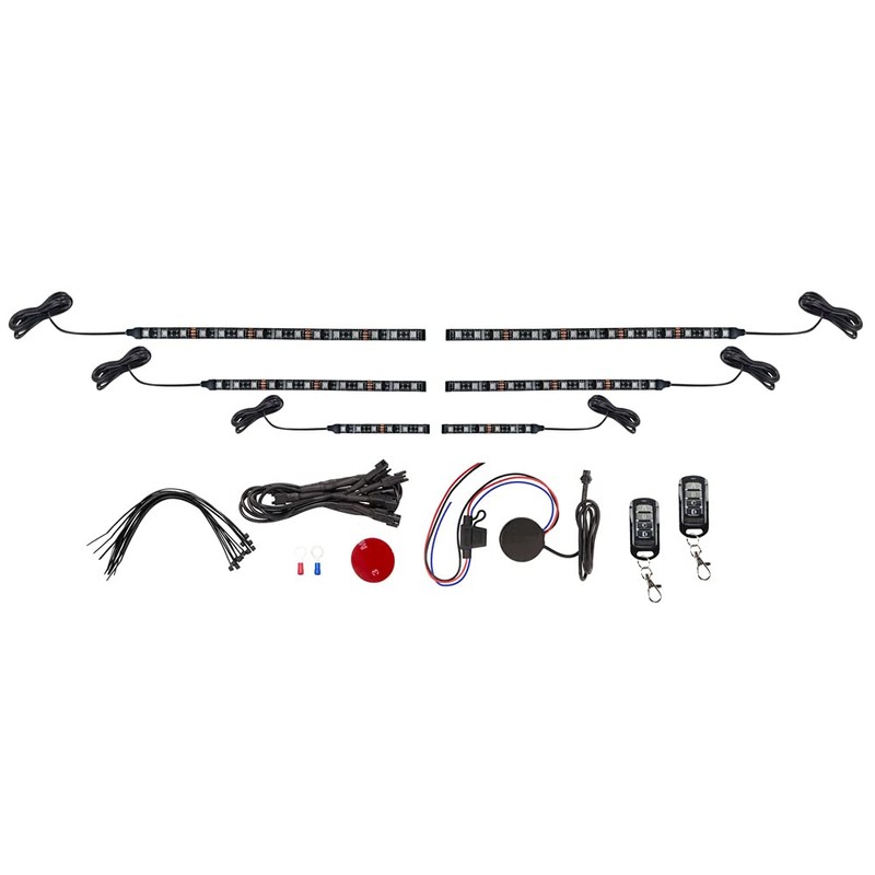LEDGlow 6pc Advanced Million Color LED ATV UTV Quad 4x4