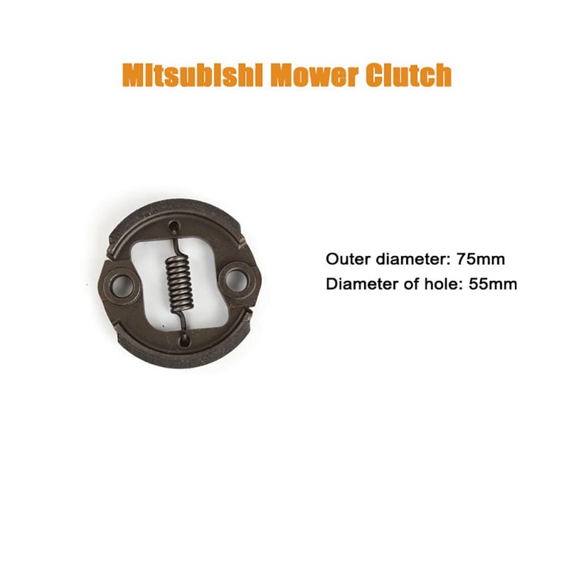 Trimmer coupling, spring grass trimmer, brush cutter, clutch spare part,