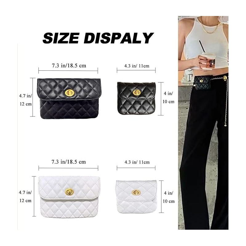 Stylish leather belt bag for women, the latest versatile waist