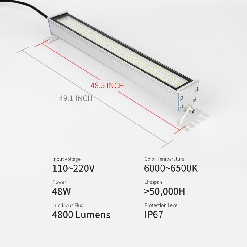 StaStrStu Led Machine Light,40W Explosion Proof Lighting,110-220V IP67 Waterproof CNC